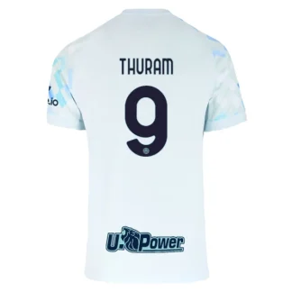 Inter Milan Herr Bortatröja 2025/26 – Marcus Thuram 9 – Kortärmad Fotbollströja
