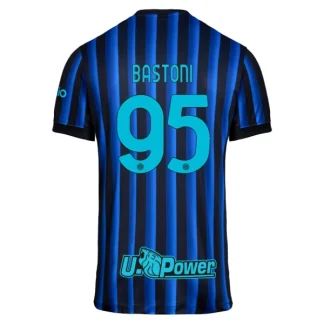 Inter Milan Herr Hemmatröja 2025/26 – Alessandro Bastoni 95 – Kortärmad Fotbollströja