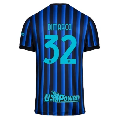 Inter Milan Herr Hemmatröja 2025/26 – Federico Dimarco 32 – Kortärmad Fotbollströja