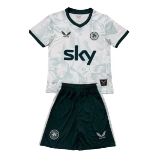 Irland Barn Bortatröja 2025/26 Kortärmad Fotbollsställ med Shorts
