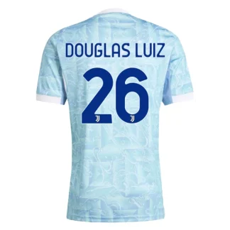 Juventus Herr Bortatröja 2025/26 – Douglas Luiz 26 – Kortärmad Fotbollströja