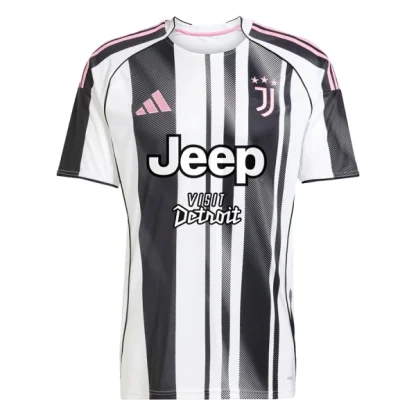 Juventus Herr Hemmatröja 2025-2026 Kortärmad Fotbollströja