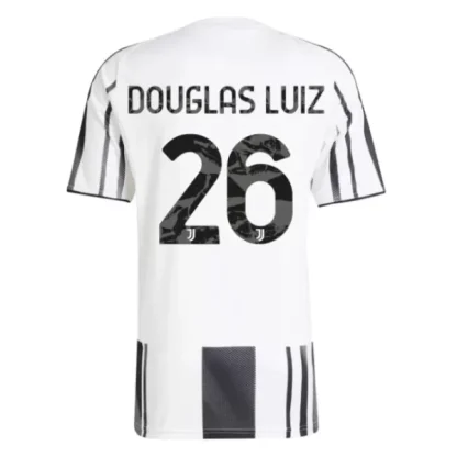 Juventus Herr Hemmatröja 2025/26 – Douglas Luiz 26 – Kortärmad Fotbollströja