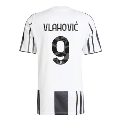 Juventus Herr Hemmatröja 2025/26 – Dušan Vlahović 9 – Kortärmad Fotbollströja