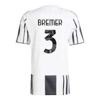 Juventus Herr Hemmatröja 2025/26 – Gleison Bremer 3 – Kortärmad Fotbollströja