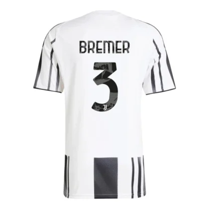 Juventus Herr Hemmatröja 2025/26 – Gleison Bremer 3 – Kortärmad Fotbollströja