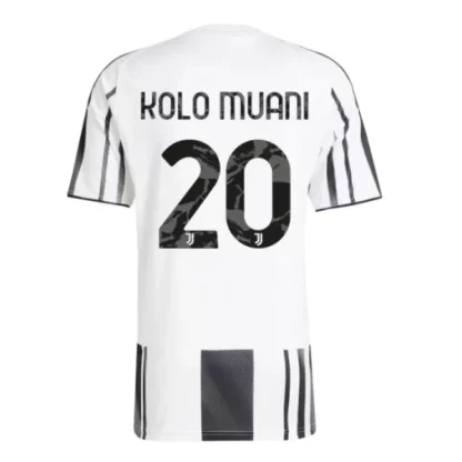 Juventus Herr Hemmatröja 2025/26 – Randal Kolo Muani 20 – Kortärmad Fotbollströja