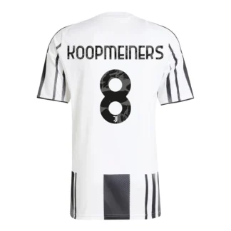Juventus Herr Hemmatröja 2025/26 – Teun Koopmeiners 8 – Kortärmad Fotbollströja