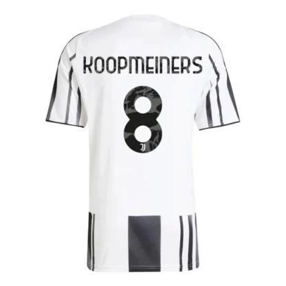 Juventus Herr Hemmatröja 2025/26 – Teun Koopmeiners 8 – Kortärmad Fotbollströja