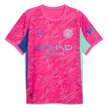 Manchester City Ederson M. 31 Målvaktströja Herr 2025/26 Rosa