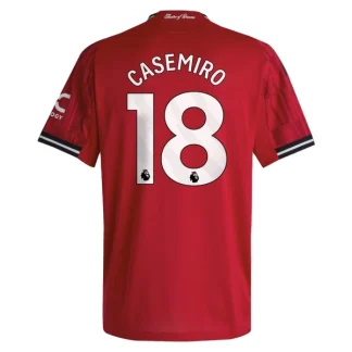 Manchester United Herr Hemmatröja 2025/26 – Casemiro 18 – Kortärmad Fotbollströja