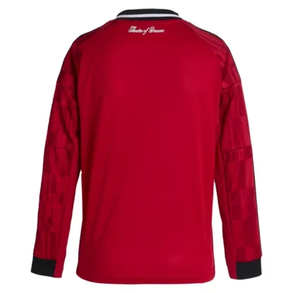 Manchester United Hemmatröja 2025/26 Långärmad