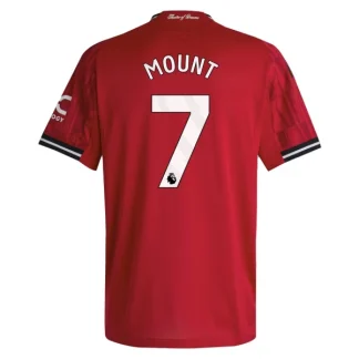 Manchester United Herr Hemmatröja 2025/26 – Mason Mount 7 – Kortärmad Fotbollströja