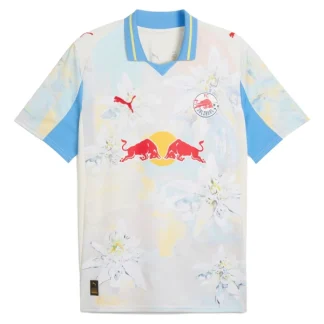 New York Red Bulls KidSuper Hemmatröja Herr 2025/26 FIFA Klubblags-VM Vit/Blå-Gul Kortärmad Tröja