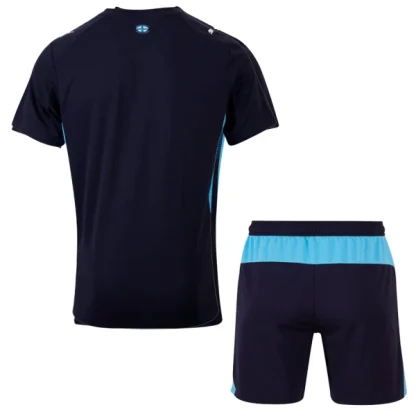 Olympique de Marseille Barn Bortatröja 2025/26 Kortärmad Fotbollsställ med Shorts-1