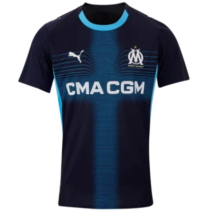 Olympique de Marseille Herr Bortatröja 2025/26 – Kortärmad Fotbollströja