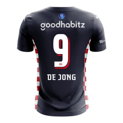 PSV Eindhoven Herr Bortatröja 2025/26 – Luuk de Jong 9 – Kortärmad Fotbollströja