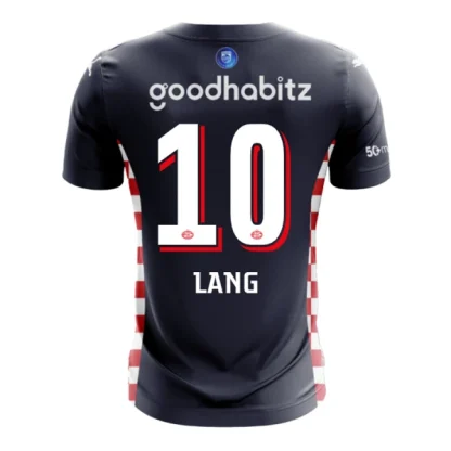 PSV Eindhoven Herr Bortatröja 2025/26 – Noa Lang 10 – Kortärmad Fotbollströja