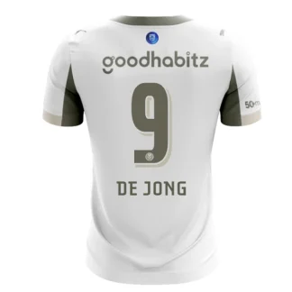PSV Eindhoven Herr Tredjetröja 2025/26 – Luuk de Jong 9 – Kortärmad Fotbollströja