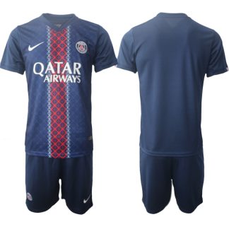 Paris Saint-Germain Hemmaställ Herr 2025/26 – Kortärmad Fotbollströja + Shorts