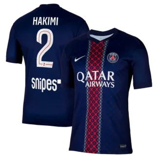 Paris Saint-Germain Herr Hemmatröja 2025/26 – Achraf Hakimi 2 – Kortärmad Fotbollströja