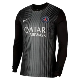 Paris Saint-Germain Målvaktströja Herr 2025/26 Svart Långärmad Fotbollströja