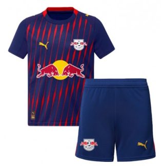 RB Leipzig 2025/26 Bortatröja Barn Set – Kortärmad Fotbollströja med Shorts