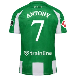 Real Betis Herr Hemmatröja 2025/26 – Antony 7 – Kortärmad Fotbollströja