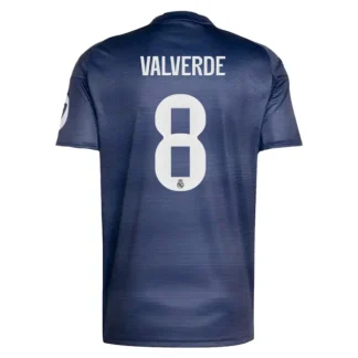Real Madrid Herr Bortatröja 2025/26 – Federico Valverde 8 – Kortärmad Fotbollströja