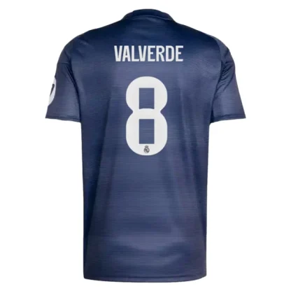 Real Madrid Herr Bortatröja 2025/26 – Federico Valverde 8 – Kortärmad Fotbollströja