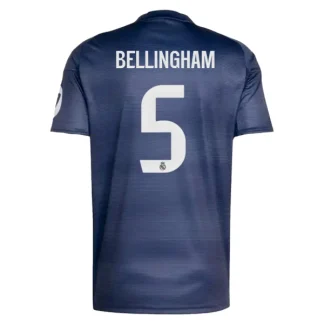 Real Madrid Herr Bortatröja 2025/26 – Jude Bellingham 5 – Kortärmad Fotbollströja
