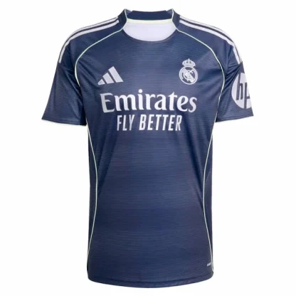 Real Madrid Bortatröja 2025/26 Kortärmad Fotbollströja