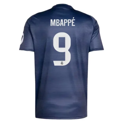 Real Madrid Herr Bortatröja 2025/26 – Kylian Mbappé 9 – Kortärmad Fotbollströja