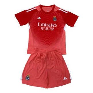 Real Madrid Målvaktsställ Barn 2025/26 – Röd