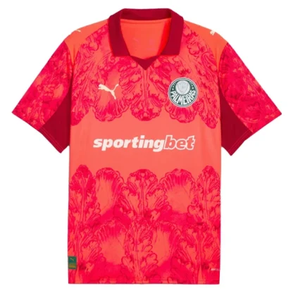 SE Palmeiras KidSuper Herr Bortatröja 2025/26 FIFA Klubblags-VM Glödande Röd Kortärmad Tröja
