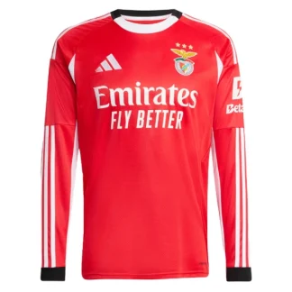 SL Benfica Herr Hemmatröja 2025/26 – Långärmad Fotbollströja