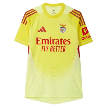 SL Benfica Målvaktströja Herr Gul 2025/26 – Kortärmad Fotbollströja