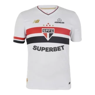 São Paulo FC Herr Hemmatröja 2025/26 – Kortärmad Fotbollströja