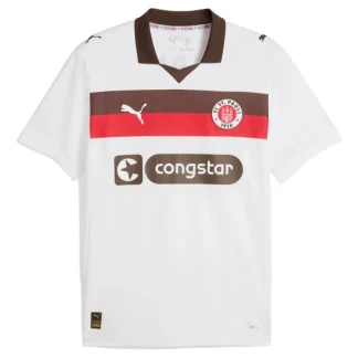 St. Pauli Herr Bortatröja 2025/26 – Kortärmad Fotbollströja