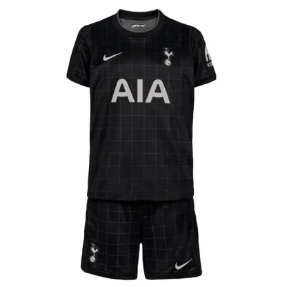 Tottenham Hotspur Barn Bortatröja 2025/26 Kortärmad Fotbollsställ med Shorts
