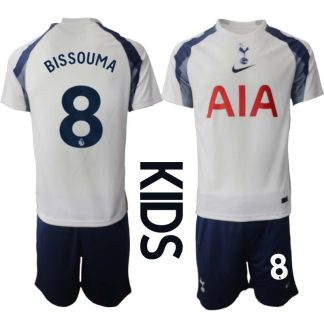 Tottenham Hotspur Hemmaställ Barn 2025/26 – Yves Bissouma 8 – Kortärmad Fotbollströja + Shorts