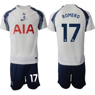 Tottenham Hotspur Hemmaställ Herr 2025/26 – Cristian Romero 17 – Kortärmad Fotbollströja + Shorts