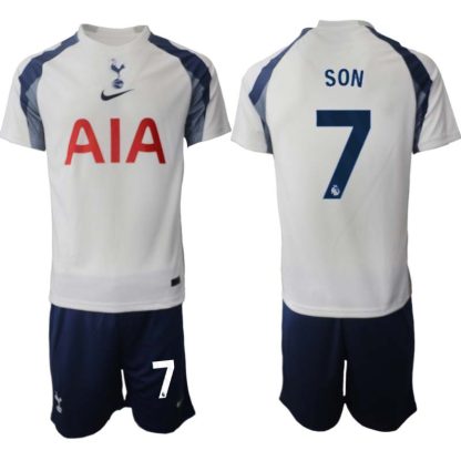 Tottenham Hotspur Hemmaställ Herr 2025/26 – Son Heung-Min 7 – Kortärmad Fotbollströja + Shorts