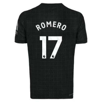 Tottenham Hotspur Herr Bortatröja 2025/26 – Cristian Romero 17 – Kortärmad Fotbollströja