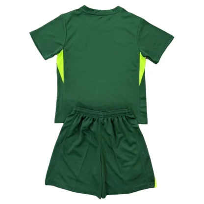VFL Wolfsburg Barn Hemmatröja 2025/26 Kortärmad Fotbollsställ med Shorts-1