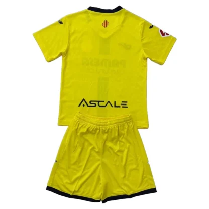 Villarreal CF Barn Hemmatröja 2025/26 Kortärmad Fotbollsställ med Shorts-1