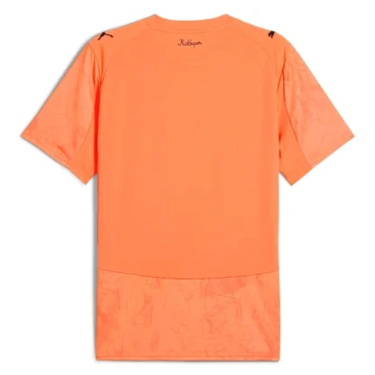 Manchester City KidSuper Herr Bortatröja Special Edition 2025/26 FIFA Klubblags-VM Orange Kortärmad Tröja-1