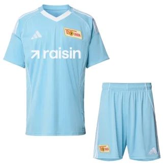 1. FC Union Berlin Barn Tredjeställ 2025/26 – Kortärmad Fotbollsställ med Shorts