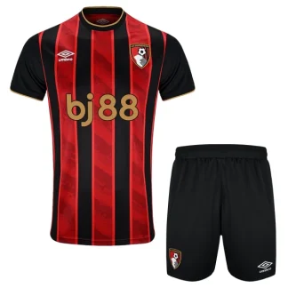 AFC Bournemouth Barn Hemmaställ 2025/26 – Kortärmad Fotbollsställ med Shorts