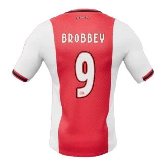 Ajax Herr Hemmatröja 2025/26 – Brian Brobbey 9 – Kortärmad Fotbollströja